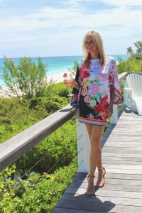 Trina Turk Royal Botanical Dress-2 Ways