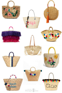 11 Bright Straw Bags For Summer