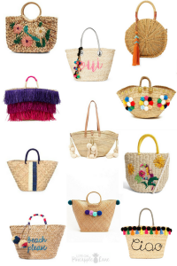 11 Bright Straw Bags For Summer - Life on Pineapple Lane