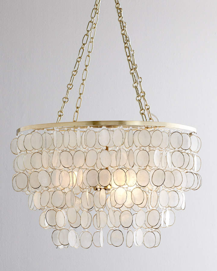 7 Gorgeous Capiz Shell Chandeliers
