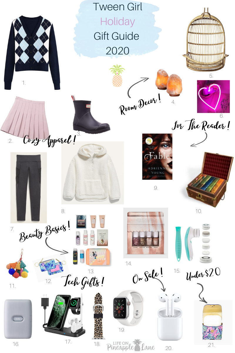 Christmas Gift Guide for Tween Girls - This FamiLee