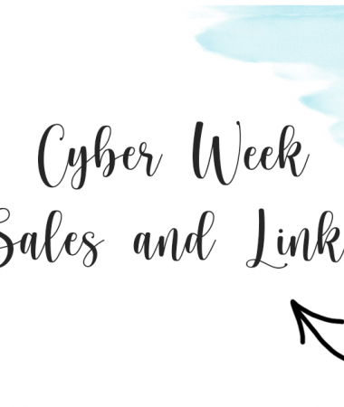 cyber week sales and links