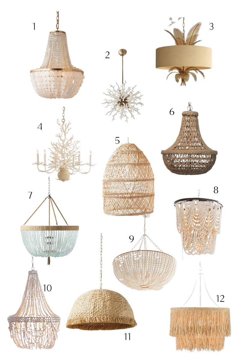 12 Gorgeous Coastal Chandeliers