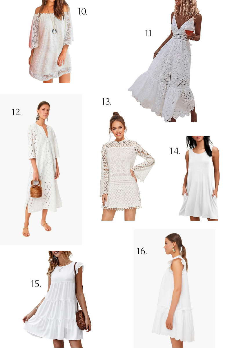 The Most Beautiful White Dresses For Spring