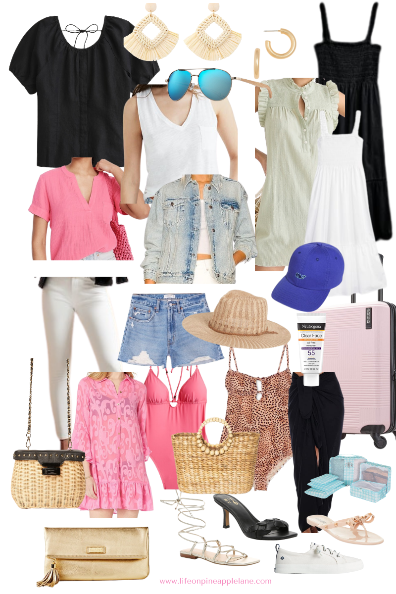 What to Pack For A Summer Weekend Getaway - Life on Pineapple Lane