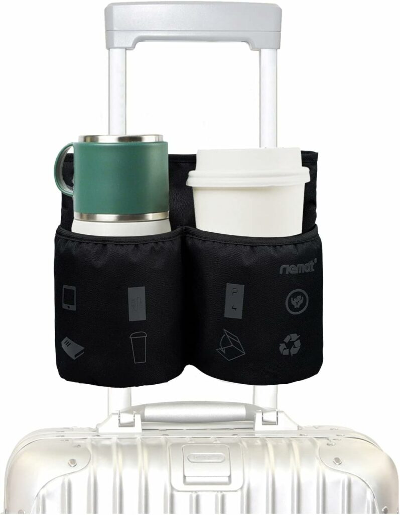 luggage cup holder